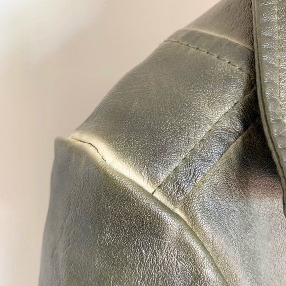 Max Studio Vegan Leather Jacket - Picture 8 of 15